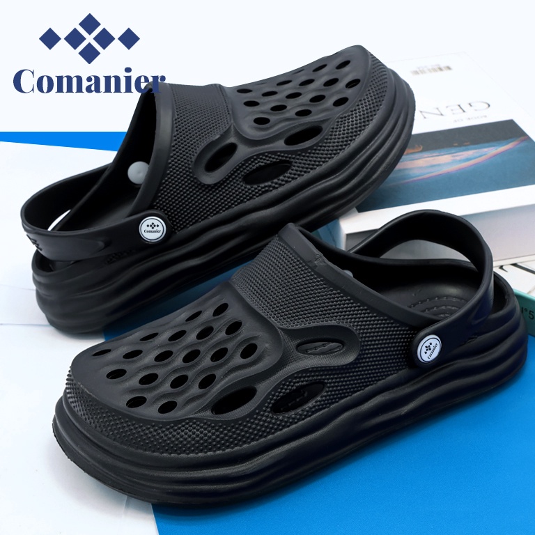 Paling Laris.. Comanier Sandal Slip On Dewasa Pria