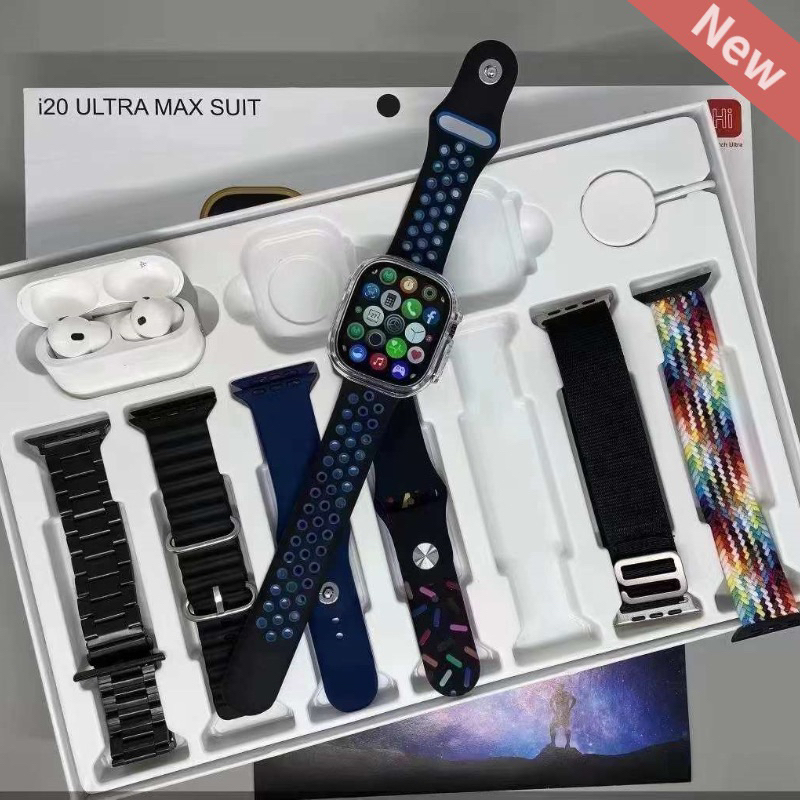 JXRZ Official Xioami Watch I20 Ultra Max Suit Original Smartwatch Layar 2.3" Touch Screen