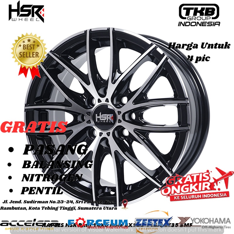 Velg Standar Avanza Brio Xenia Sigra Agya Altis Jazz Baleno Vioz Ring 14