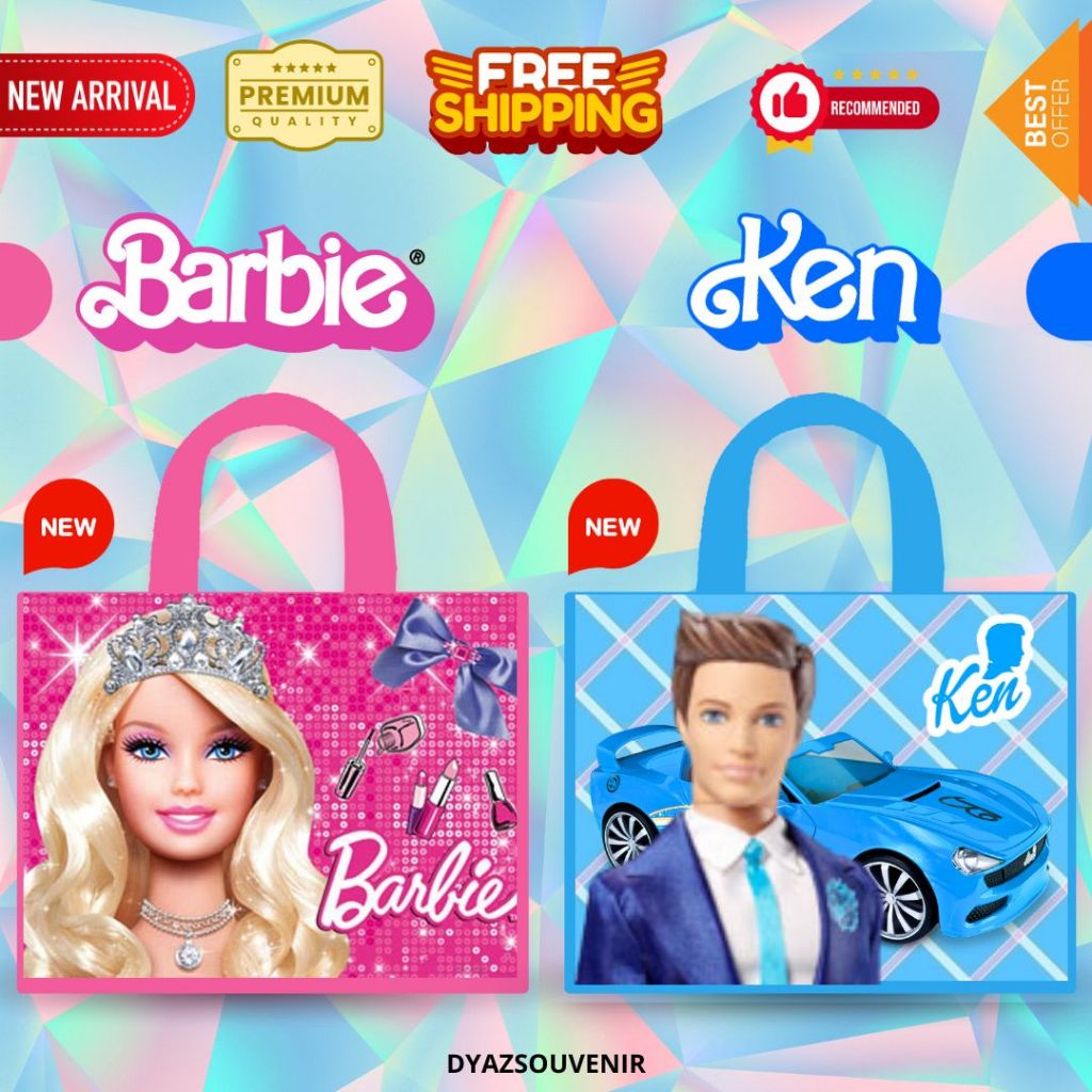 

PAKET HEMAT Ulang Tahun Tas + Undangan Digital Barbie Ken