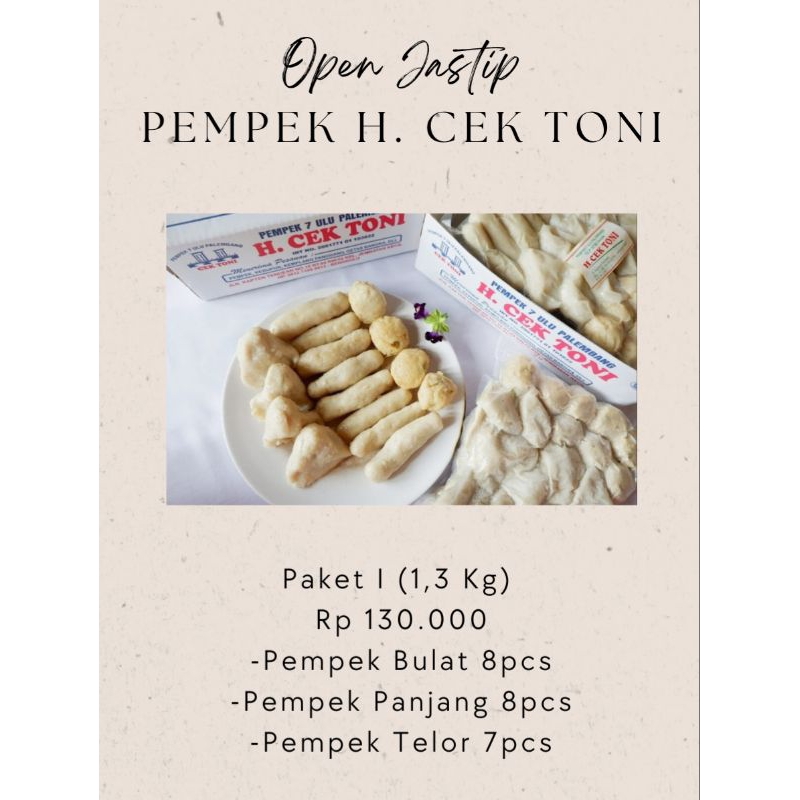 

Pempek Paket I