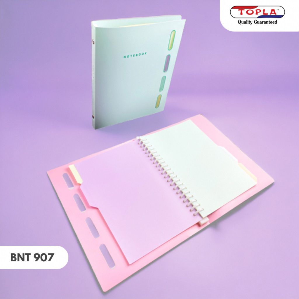 Binder Kuliah Notebook Pastel Notes Loose Leaf Loose Note Sekolah Kertas Lucu A5