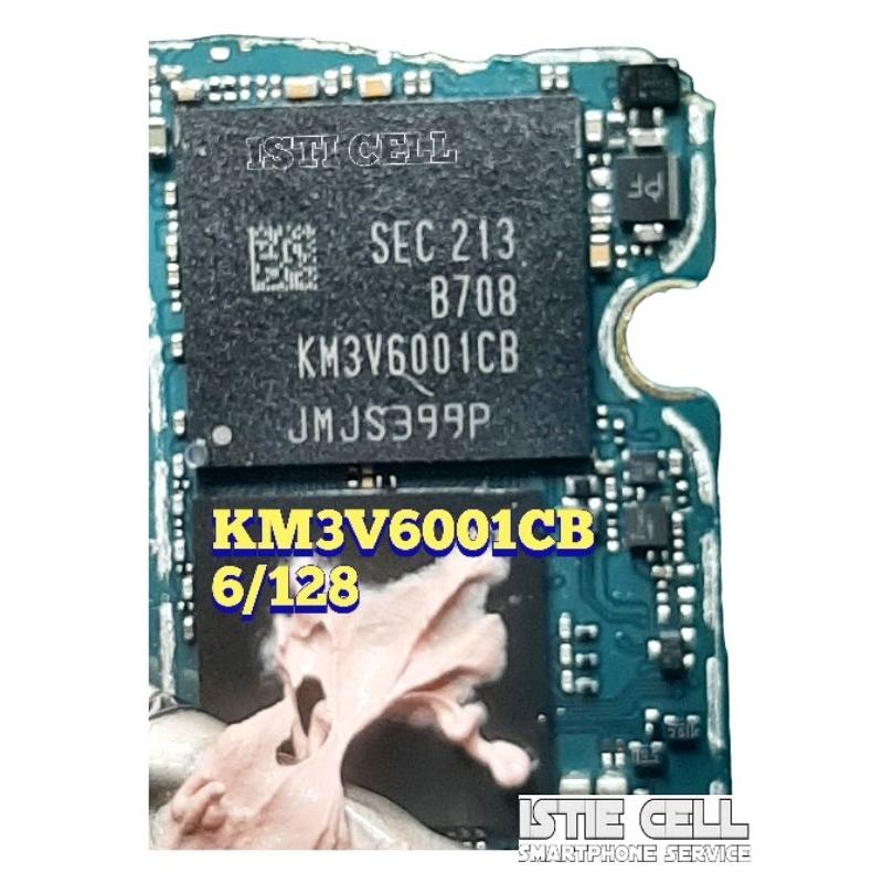 IC EMMC KM3V6001CB 6/128 FRESH MESIN SAMSUNG A13 CONGKELAN