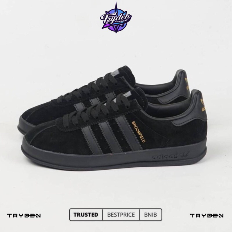 Adidas Broomfield Black Grey Metallic