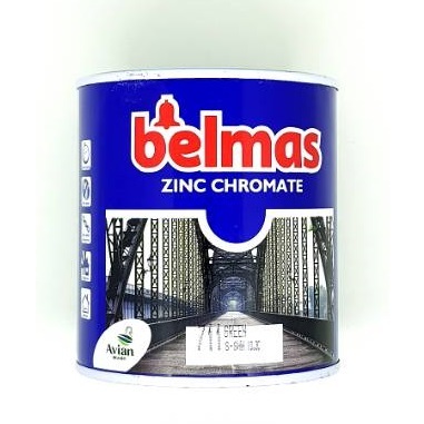 

Cat Dasar Meni Besi Belmas Avian Zinc Chromate/Bellmas Hijau,Hitam,Abu 1 Kg