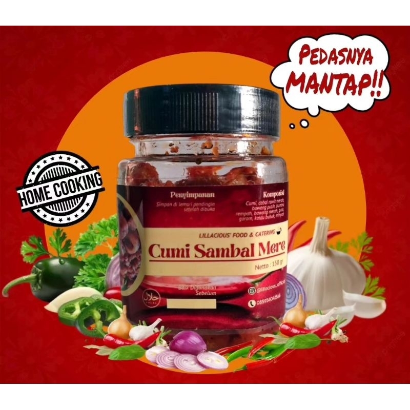 

Cumi Sambal Mere Sambal Cumi 150 gram Cumi Sambel Pedas Manis Gurih Nikmat Cumi Berlimpah