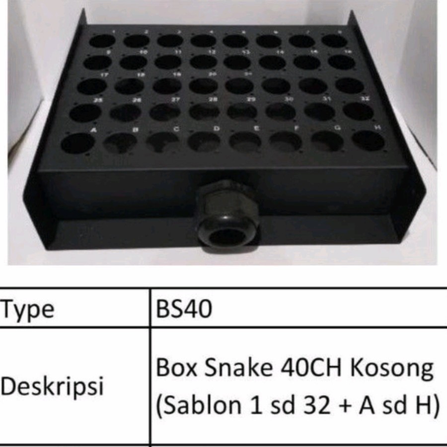 Box Kosong 40 ch Junction Box STX