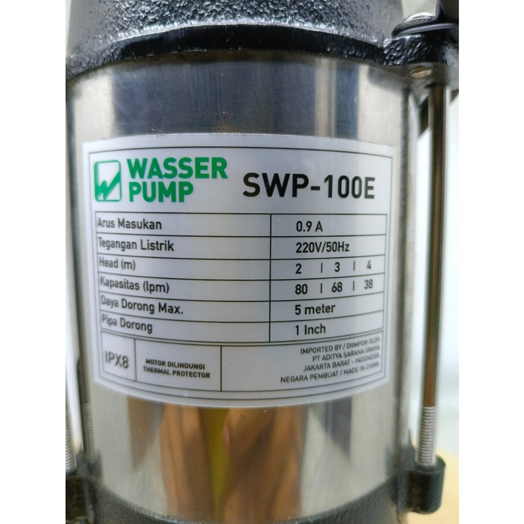 Pompa Celup Air Kotor 100 watt WAsser SWP 100 E