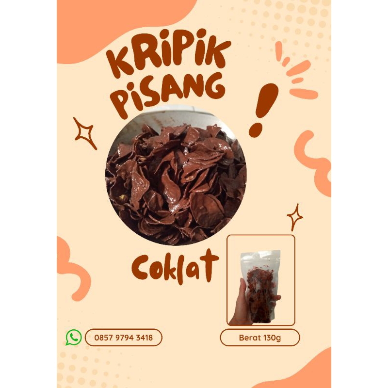 

Kripik Pisang Coklat
