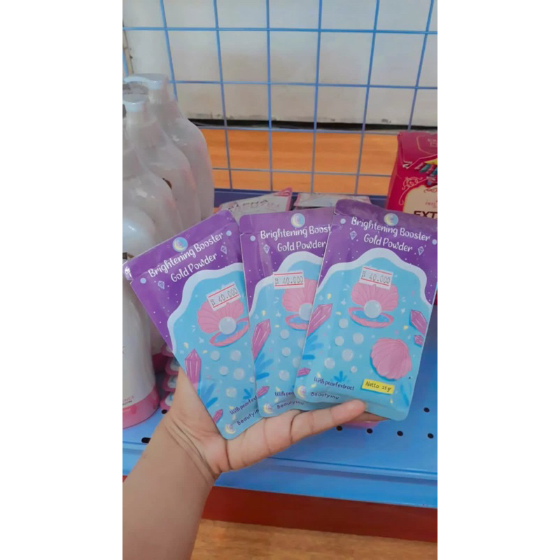 POWDER GOLD BOOSTER SERBUK PEMUTIH