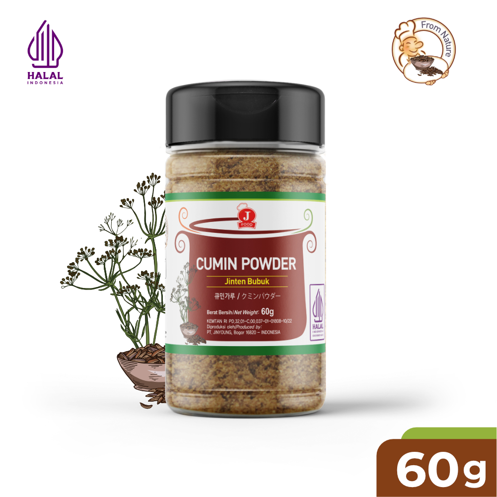 

J FOOD Cumin Powder (Jinten Bubuk) 60gr