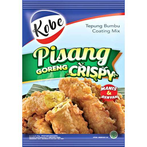 

Kobe tepung bumbu pisang crispy 70 gram