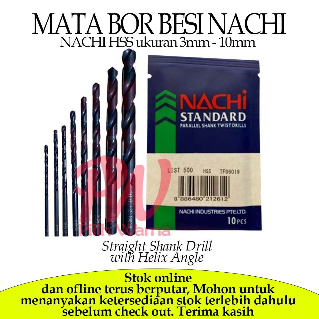 MATA BOR BESI NACHI / MATA BOR HSS NACHI / MATA BOR BESI ORIGINAL NACHI