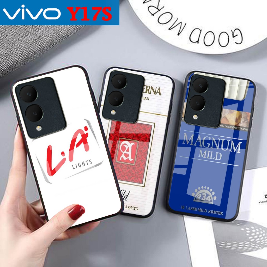 Case Kaca Vivo Y17s - Casing Hp Vivo Y17s - Softcase Kaca Glossy Vivo Y17s (GC92)