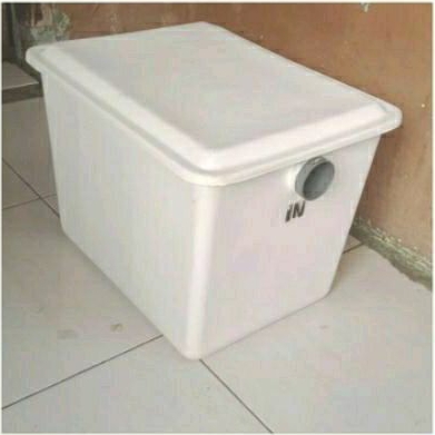 grease trap 30L + packing kayu