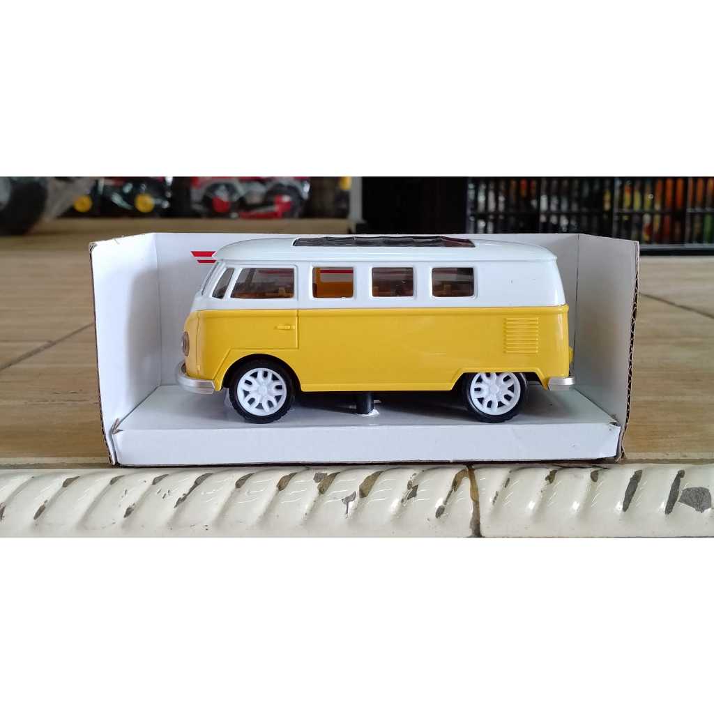 mainan anak diecast vw combi bravo