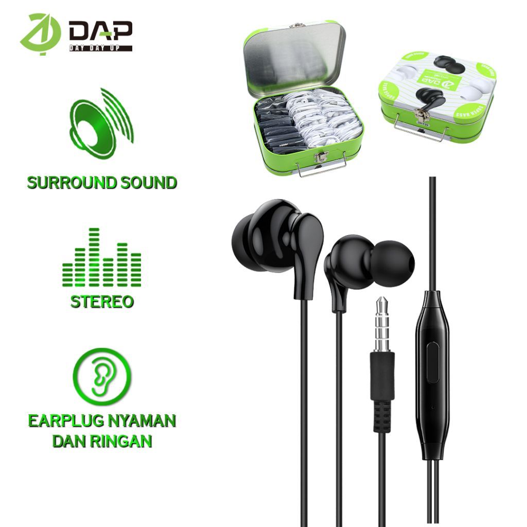 HEADSET TOPLES DAP DH-F29 | DH-F4 | DH-F4 MACARON | TERLARIS