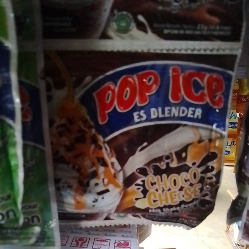 

pop ice choco chees