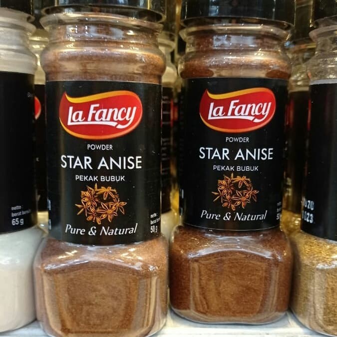 

La Fancy powder star anise pekak bubuk pure & natural 50 gram