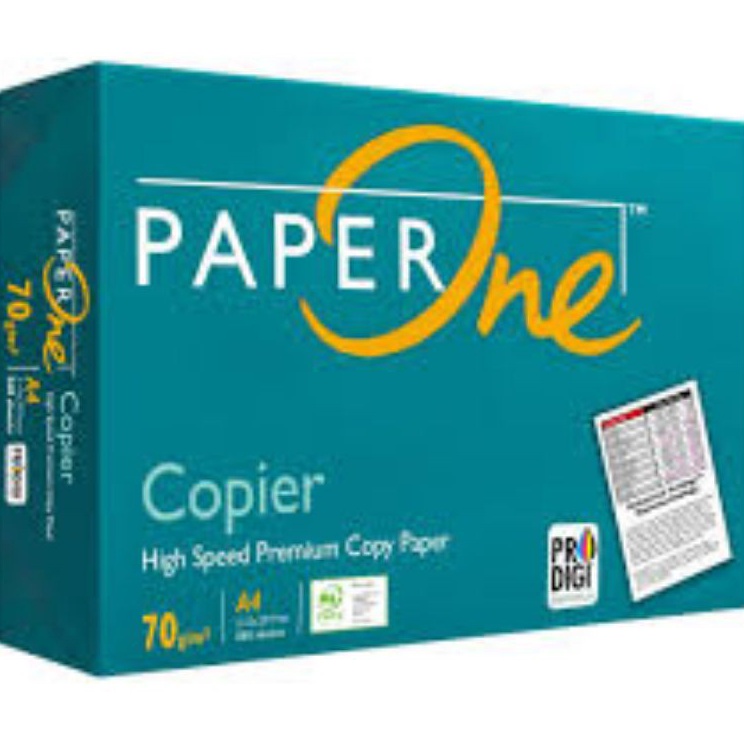 

Kertas HVS A4 70 gsm Paperone isi 100 Lembar