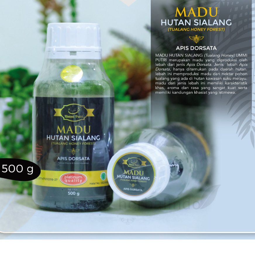 

Madu Hutan Sialang (Tulang Honey Forest) Platinum Quality 500Gram