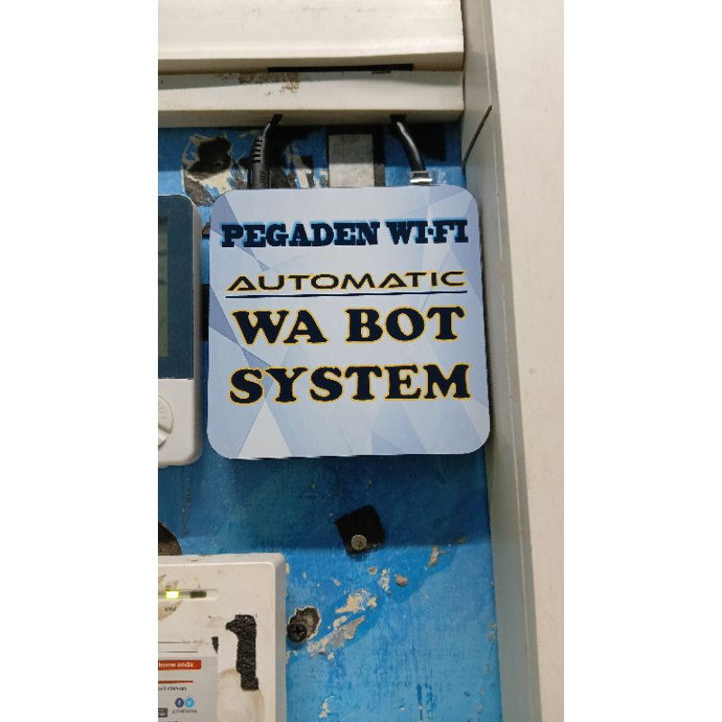 WA BOT DAN GATEWAY TINGGAL PAKE & SCAN