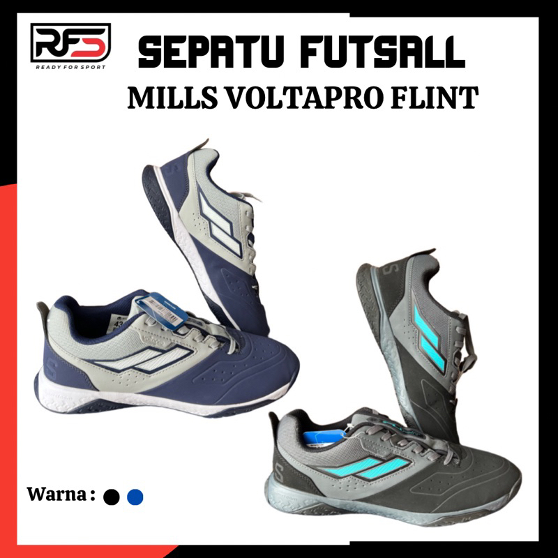 Sepatu Futsal Mills Voltapro Flint Original