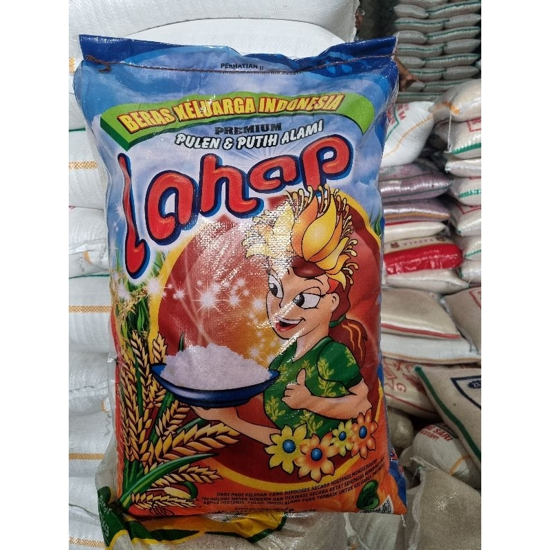 

BERAS PREMIUM 25kg MEREK LAHAP