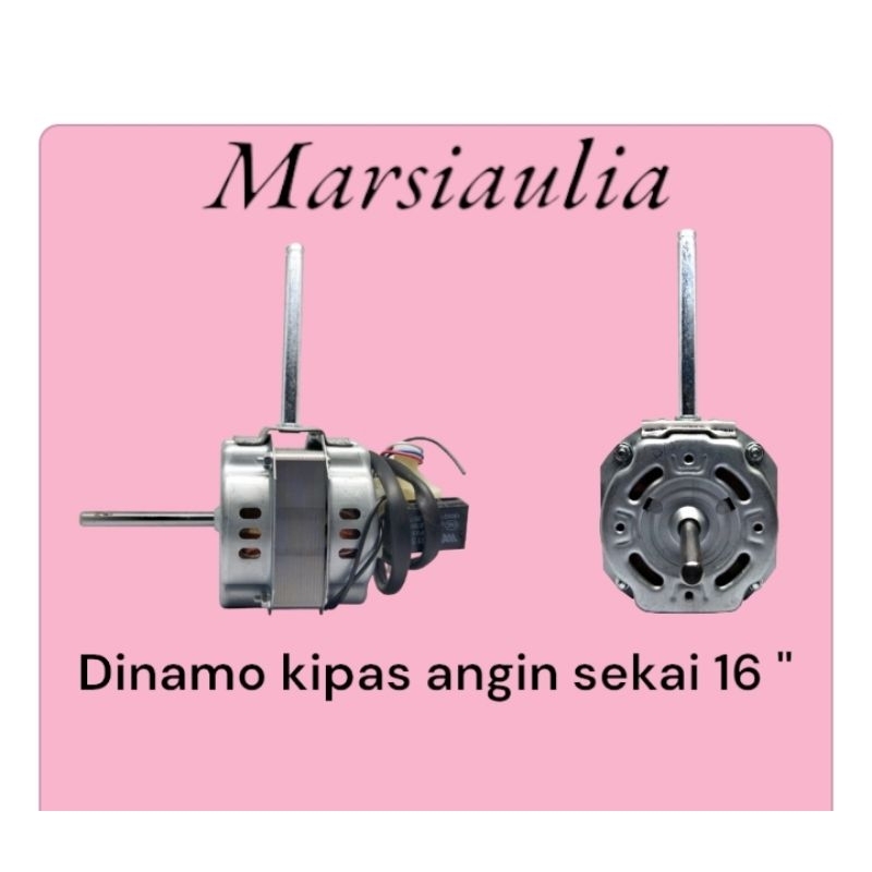 dinamo motor kipas angin besi sekai 16 inch