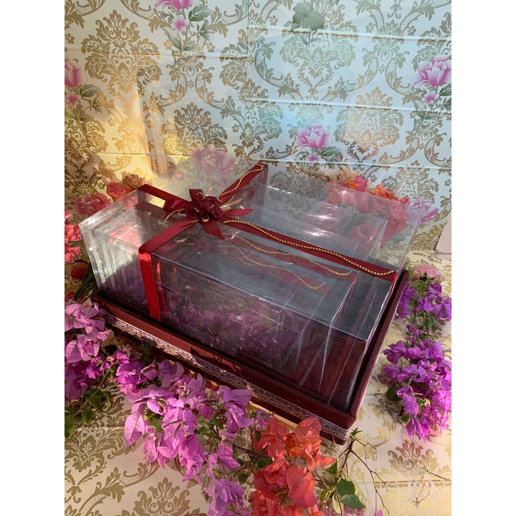 

box kotak hantaran seserahan pernikahan isi 2 xl dan m s murah