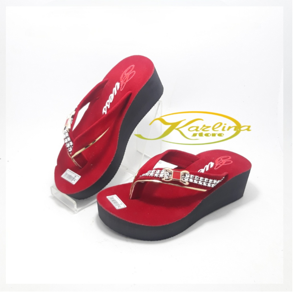 SANDAL SPON WEDGES ANAK PEREMPUAN