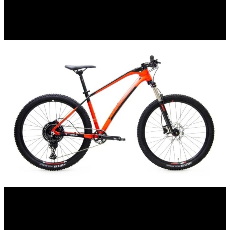 Sepeda Mtb 27.5 Thrill Thril Ravage AL 3.0 3 Hydraulic Alloy Orange