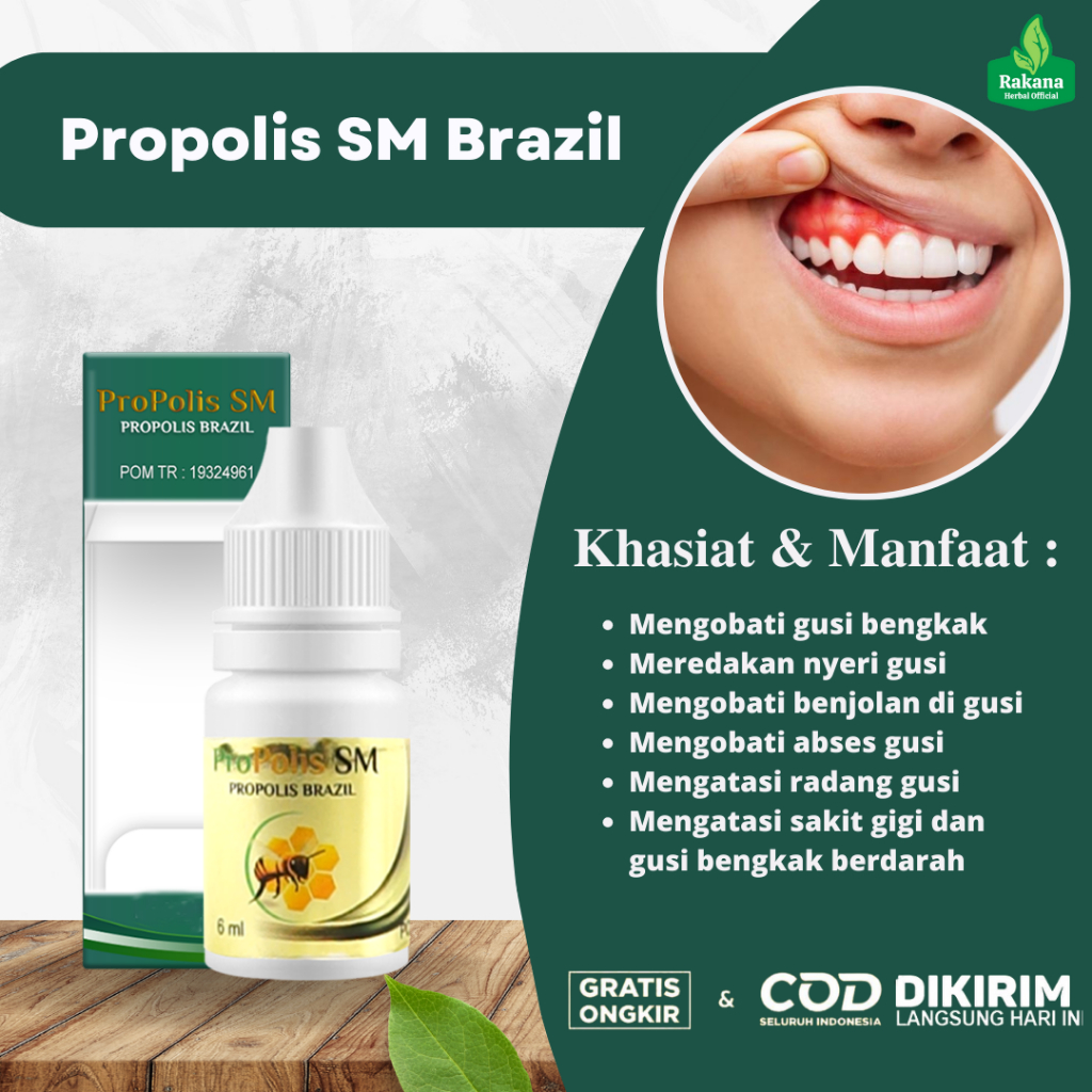 Obat Gusi Bengkak Gusi Berdarah Abses Gusi Gusi Bernanah Gigi Berlubang Abses Gigi Sariawan Dengan H