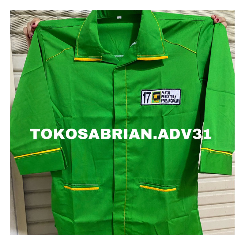 KEMEJA PPP CEWEK SERAGAM PPP CEWEK BAJU PPP