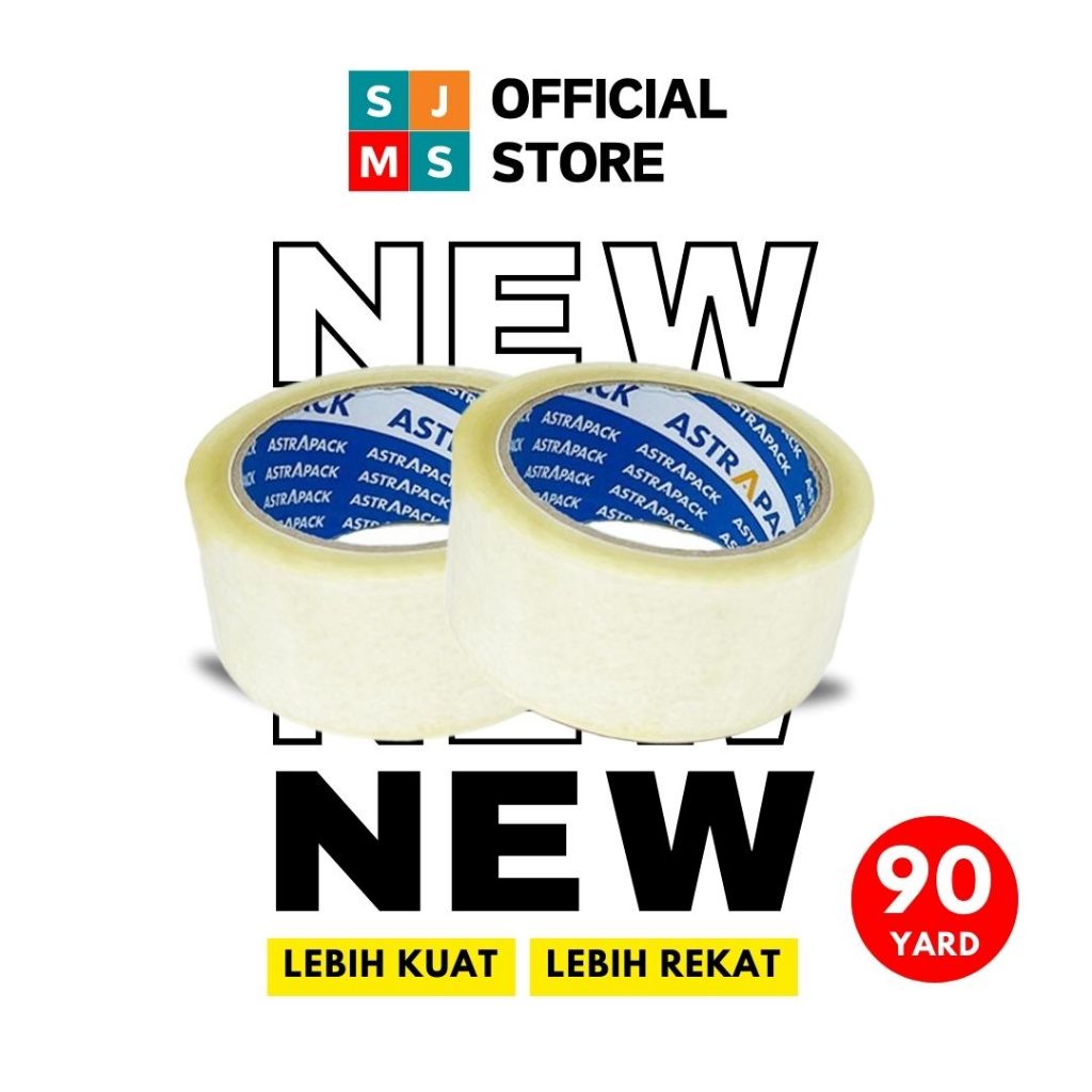 

LAKBAN BENING 45MM X 90 YARD Astra Pack Indonesia Kualitas Daimaru