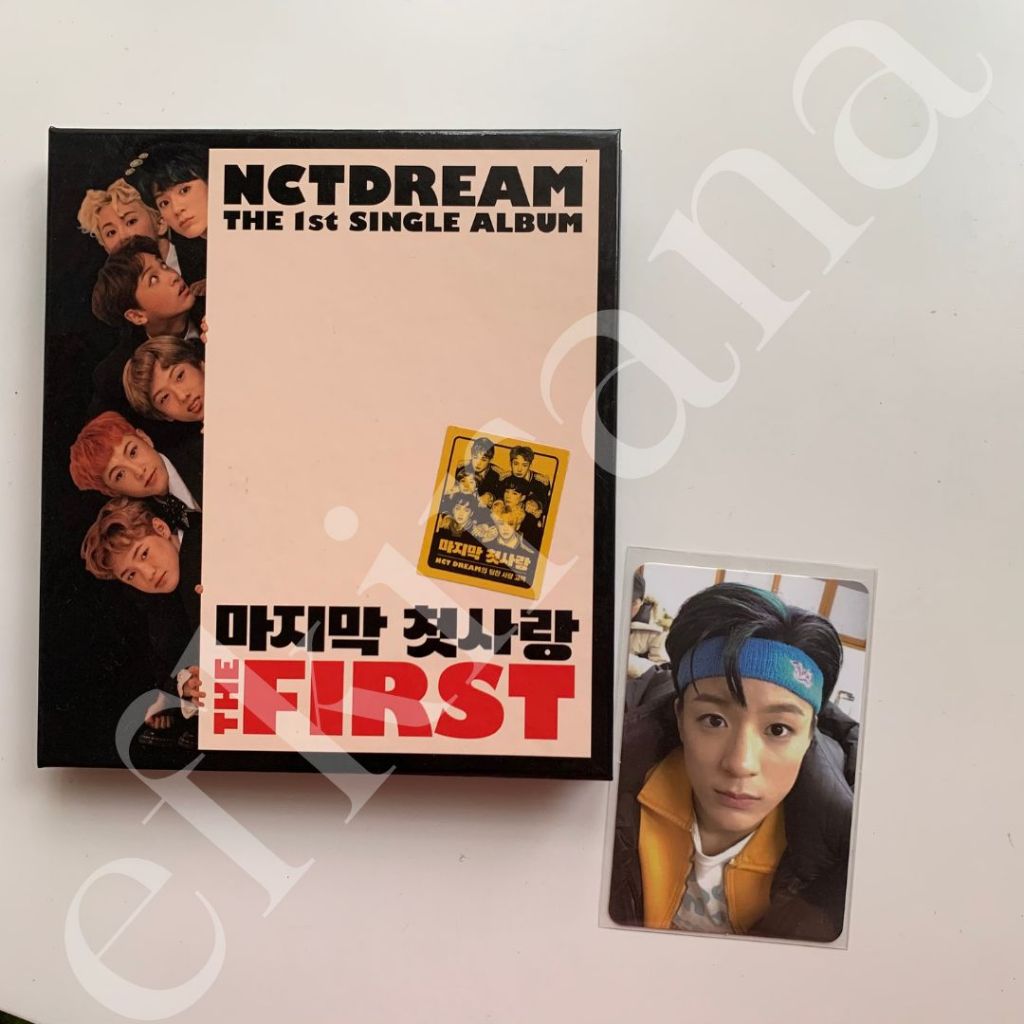UNSEALED PRELOVED NCT DREAM MFAL My First and Last First Korean Single Album (Vol.1) The First Photo
