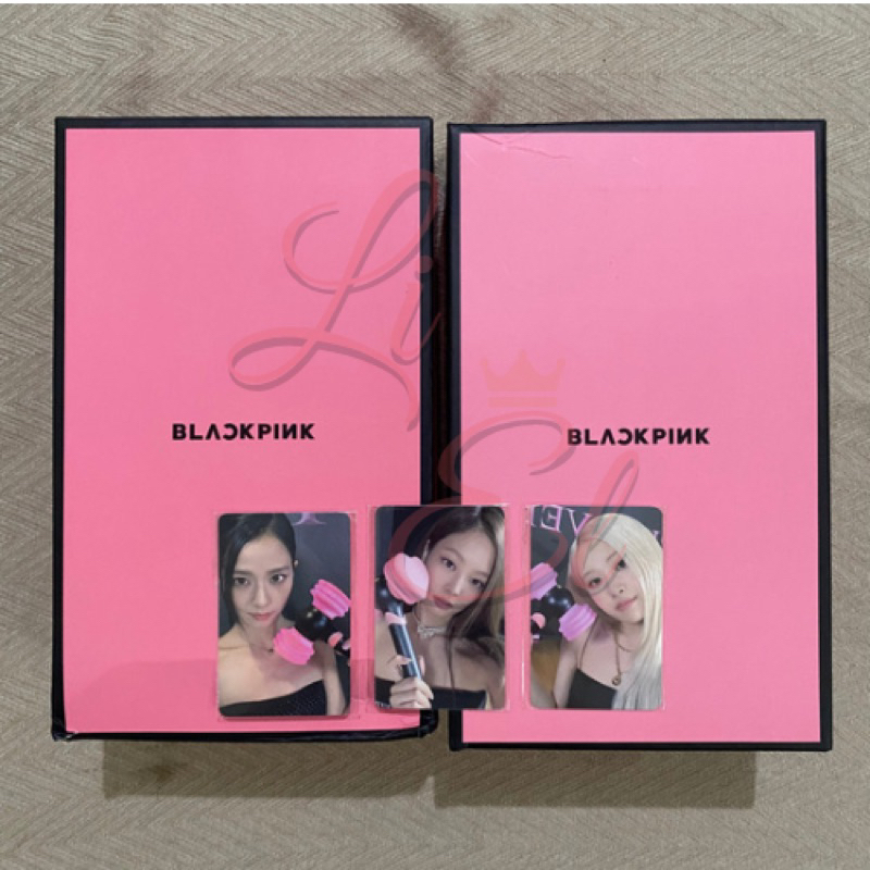 [READY/PO] Official Lightstick Blackpink SPECIAL EDITION SE & VER 2 plus POB Benefit photocard pc We
