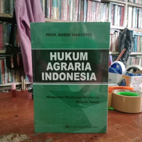 Hukum Agraria Indonesia - Budi Harsono . Original