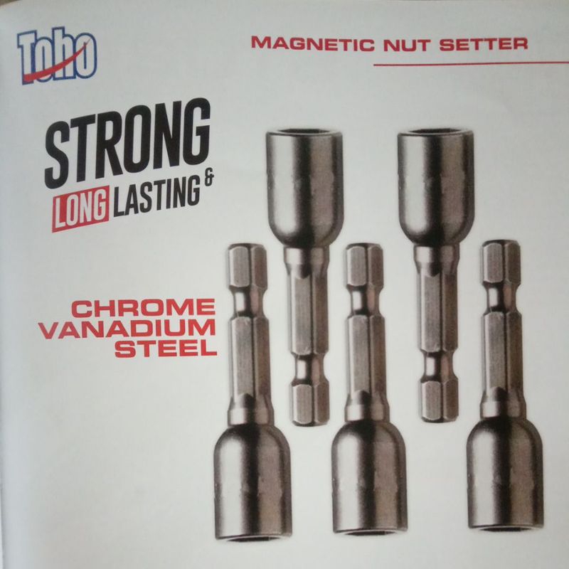 Mata bor roofing / obeng sekrup baja Toho 8x45mm