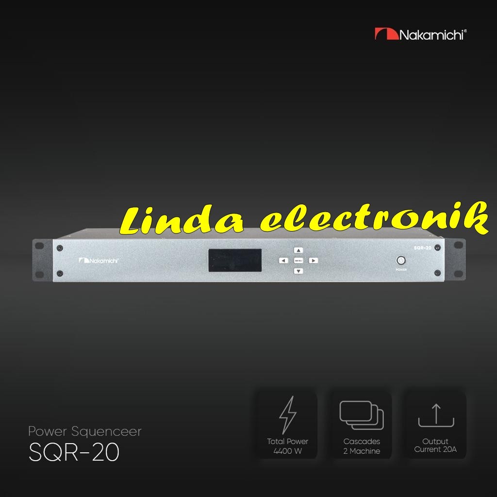 Nakamichi SQR 20 SQR20 Intelligent power supply sequencer