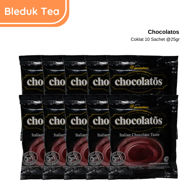 

Chocolatos Chocolate Drink 1 Renceng isi 10 Bungkus X 28gr