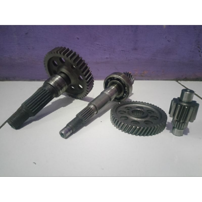 Neo Gear rasio 1set Original Vario Cw 110 karbu/Vario Techno 110 karbu/Beat fi stater kasar/Bear