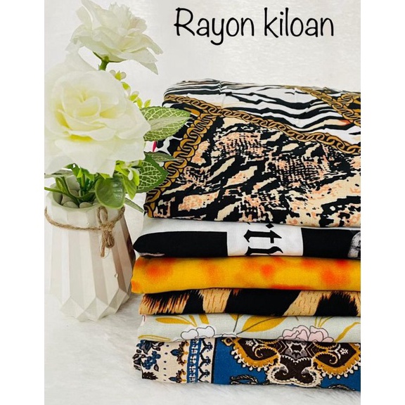 [✡C51(] KAIN KILOAN // KAIN RAYON KILOAN / KATUN KILOAN / RAYON viscose KILOAN [38]