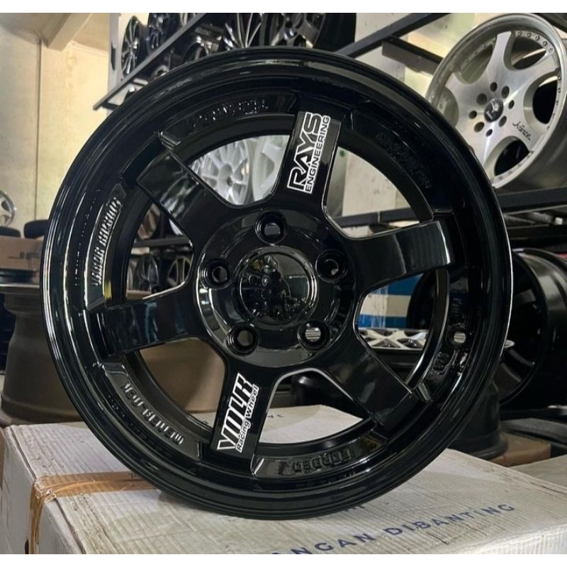 velg TE37 ring 15 pcd 5x114.3 velg mobil ertiga,grandmax.luxio dll