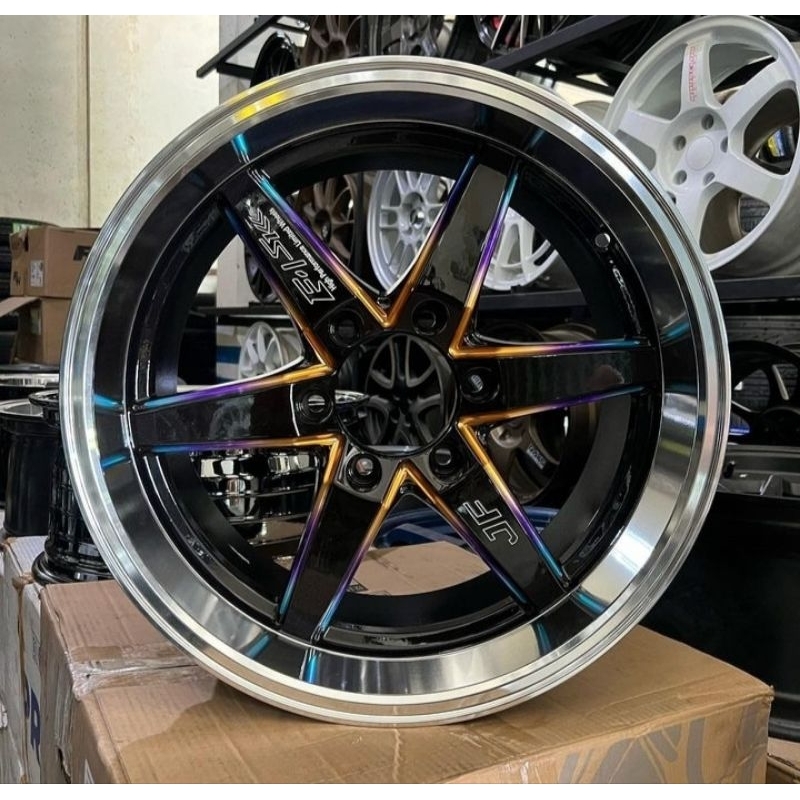 velg samlong r18x9,5 et0 velg mobil fortuner velg pajero ring 18 celong
