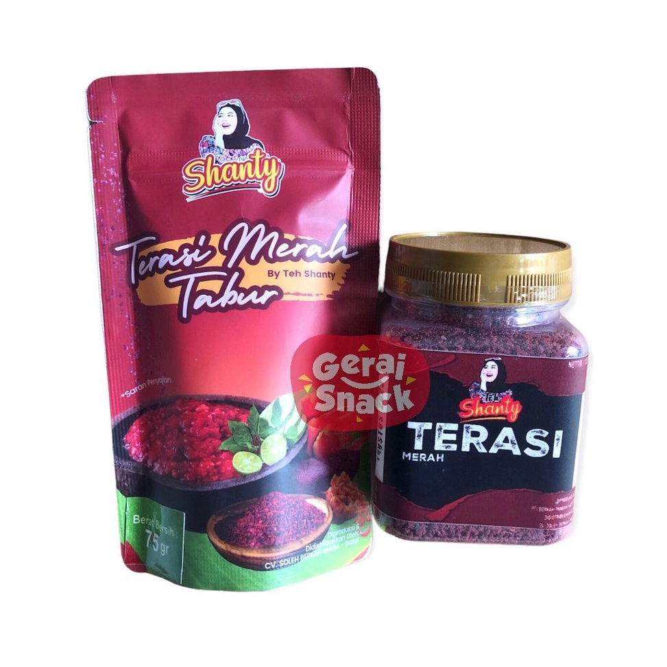 

[PRODUK-VPCKM40] Terasi Merah Teh Shanty Asli Garut Sudah Matang Tinggal Tabur Praktis & Higienis 6sn8i