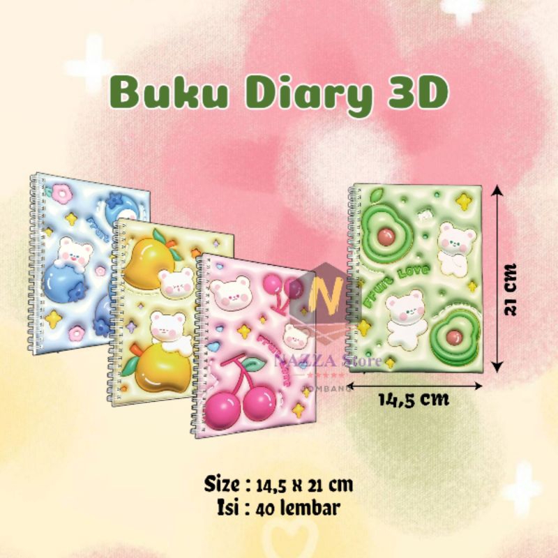 

Diary Karakter Lucu 1 pcs