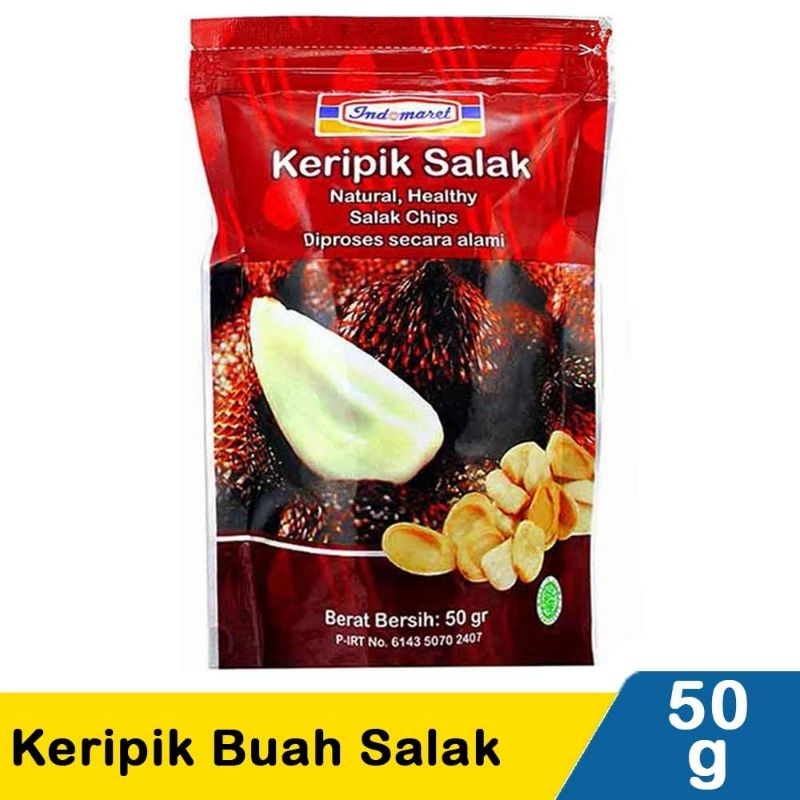 

Indomaret Keripik Buah Salak 50G