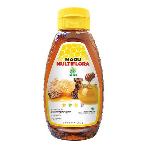 

MADU ASLI MULTIFLORA - Madu Asli Murni Bukan Campuran -HNIHPAI BPOM