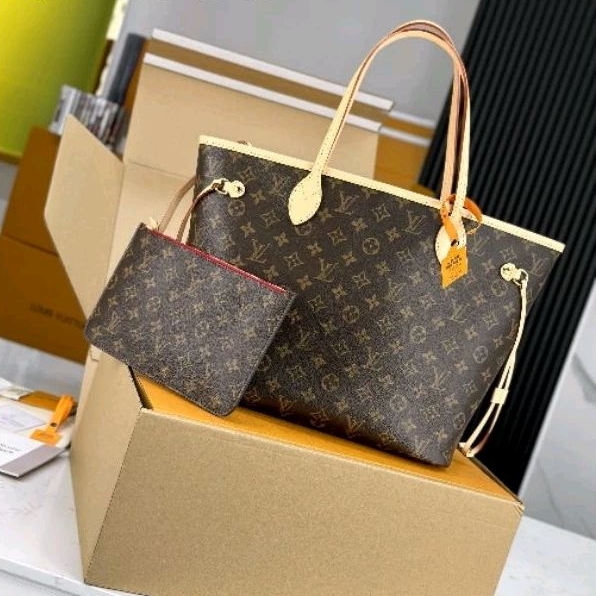 LV Neverfull Tote Bag (Pelunasan)